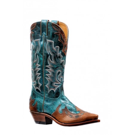 turquoise western boots