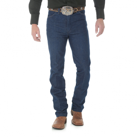 Jeans - Cotton Navy Cowboy Cut Rigid Slim Fit Men - Wrangler