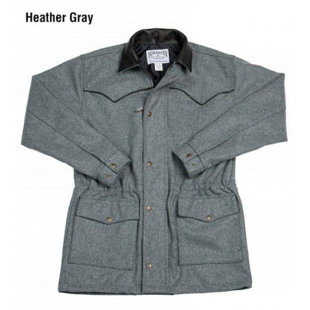 grey work coat
