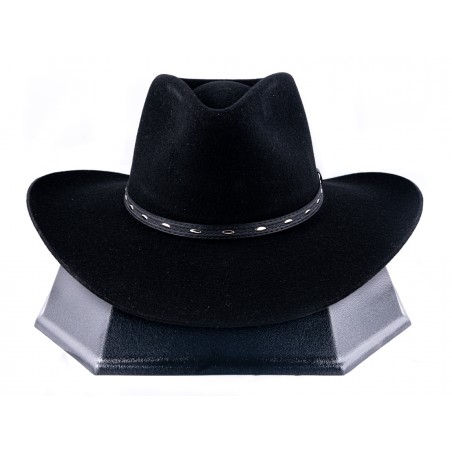 Chapeau de cowboy - Briscoe Feutre Noir Unisexe - Resistol Hats