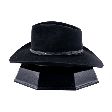 Resistol Briscoe 3X Wool Cowboy Hat - Black