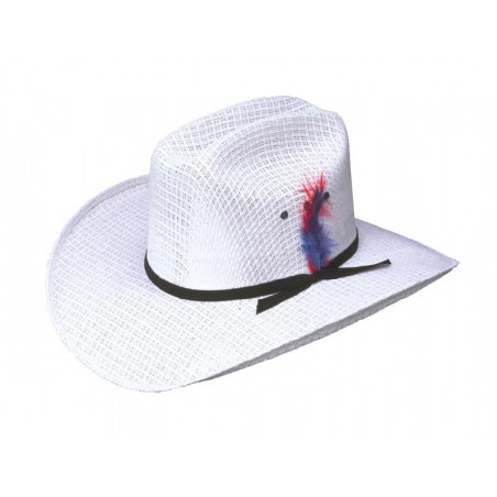 Cowboy Hat - Hill Country Straw White Unisex - Western Express