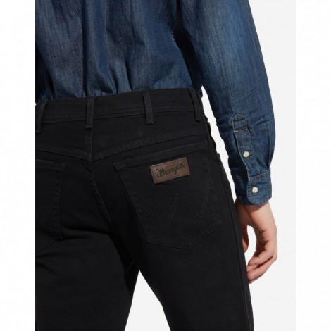 Jeans - Black Overdye Texas Stretch Men - Wrangler Color Black Size 30 x 30