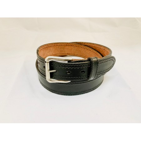 Ceinture Large - Cuir Vachette Lisse Unisexe - Brushy Creek