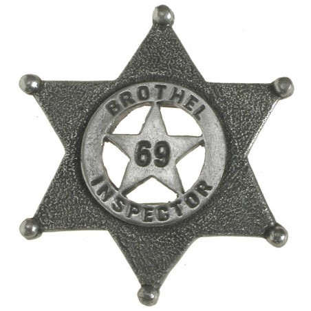 Etoile de shérif - Brothel 69 Inspector