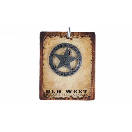 Badges Old West Replica - Cowboy Kurt's 35th Anniversary