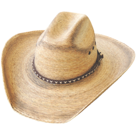 Chapeau de cowboy - Paille Naturel Unisexe - Dallas Hats