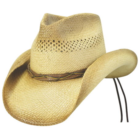 Chapeau de cowboy - Paille Panama Naturel Unisexe - Dallas Hats