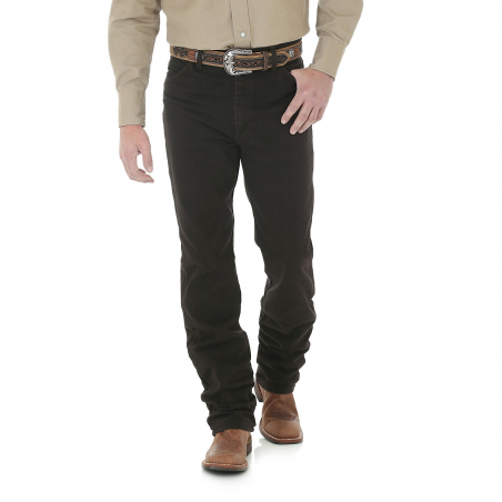 Jeans - Coton Brun Foncé Cowboy Cut Slim Fit Homme - Wrangler