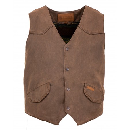 Gilet Montana - Brun Imperméable Homme - Outback