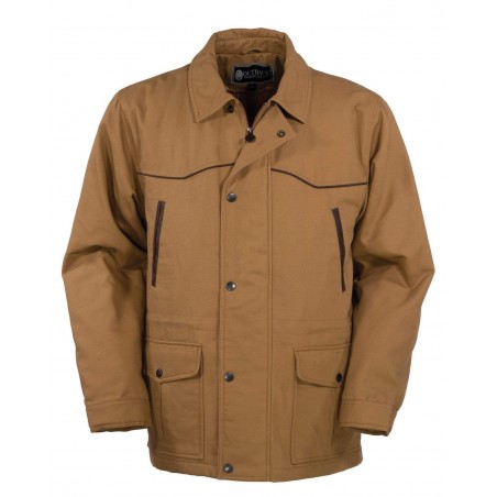 Veste Cattleman - Toile Beige Homme - Outback