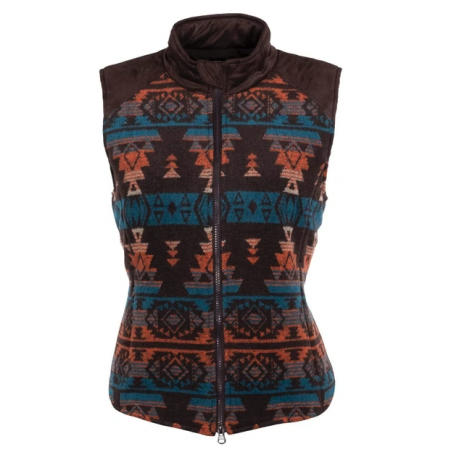 Maybelle Vest - Aztec Wool Women - Outback Size XL