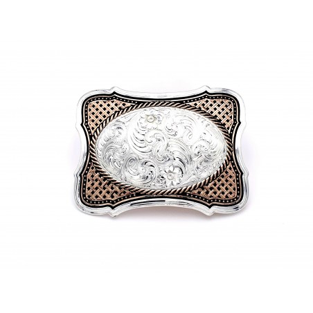 Western Buckle - Legacy Weave Unisex - Montana Silversmiths