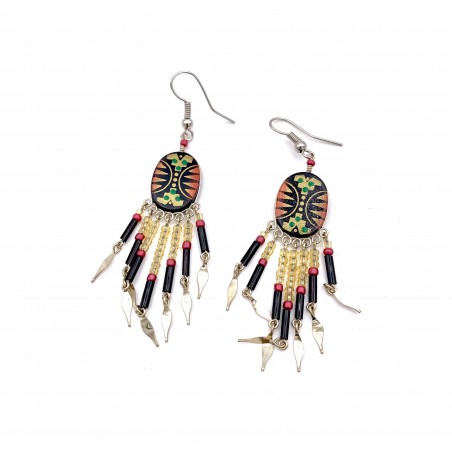 Boucles d'oreilles - Southwest Mandala Ovale - El Paso