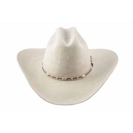 Cowboy Hats - Ruidosa Beige Fur Felt 3x Texas Unisex - Master Hatters