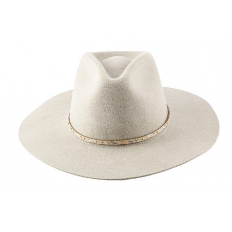 Cowboy Hats - Tycoon Beige Fur Felt 3x Unisex - Master Hatters