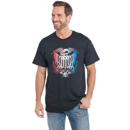 T-shirt - Noir United We Stand Homme - Cowboy Up
