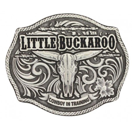 Western Buckle - Lil Buckaroo Skull Kids - Montana Silversmiths