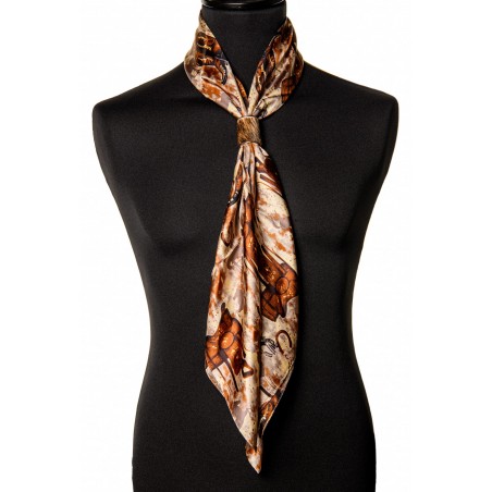 Foulard - Selle Western Soie - Austin Accent