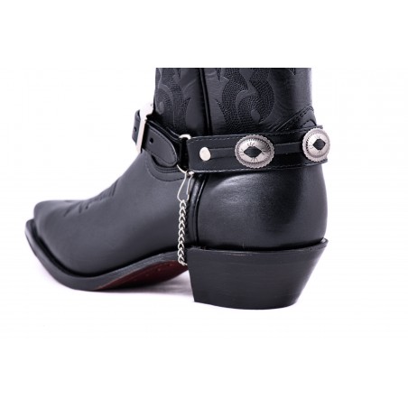 Chaînes de Bottes - Cuir Concho Unisexe - Austin Accent