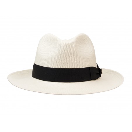 Classic Panama Hat - Toquilla Straw White Unisex - Bigalli Hats