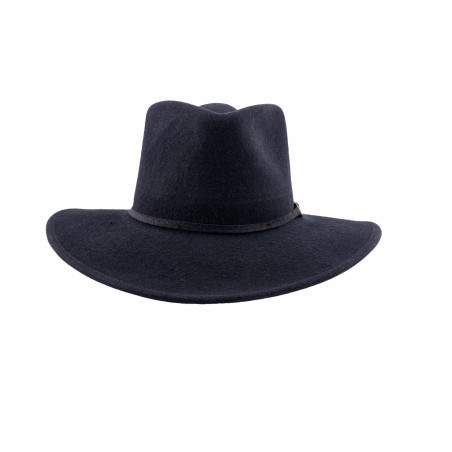 Chapeau Western - Noir Feutre Unisexe - Bigalli Hats