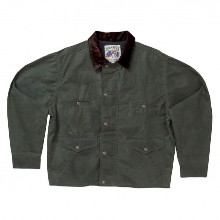 Summit Jacket - Canvas Loden RangeWax Drifter Men - Schaefer
