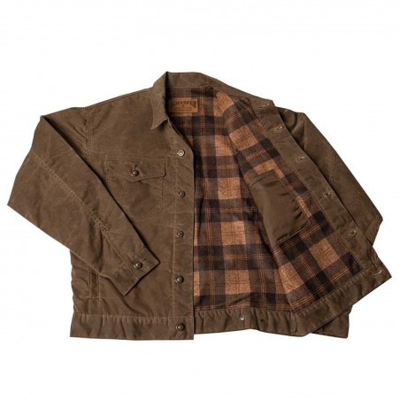 Trucker Jacket - RangeWax Oak Men - Schaefer