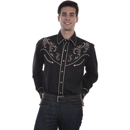 mens vintage western shirts