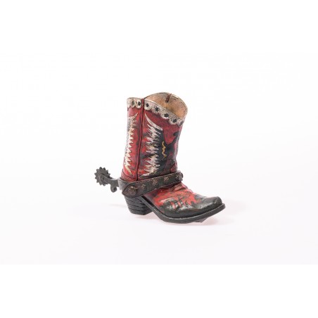 Boot Pencil Holder - Red - Austin Accent