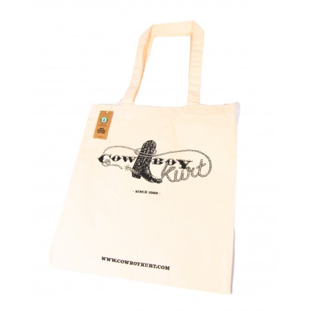 Tote Bag - Coton Imprimé Cowboy Kurt Unisexe