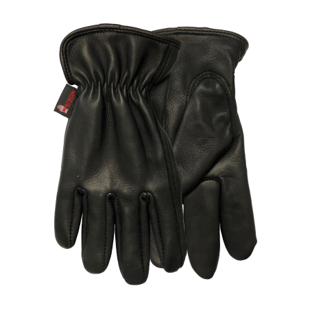 Gants The Duke Fourrés - Cuir Cerf Unisexe - Watson Gloves Taille