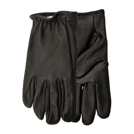 Gants Moto Interstate - Cuir Vachette Noir Unisexe - Watson Gloves Taille S  Couleur Noir