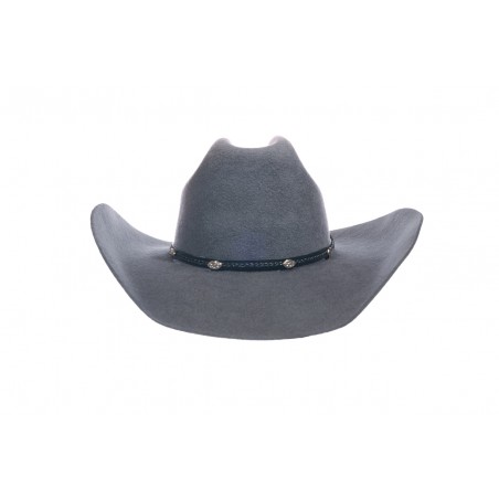 Chapeau de cowboy - Gris Feutre 3x Texas Unisexe - Master Hatters