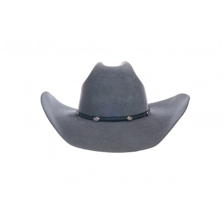 Cowboy Hats - Grey Fur Felt 3x Texas Unisex - Master Hatters