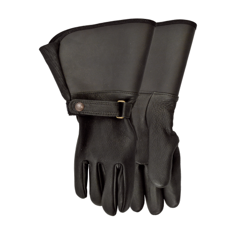 Gants fourrés, en cuir