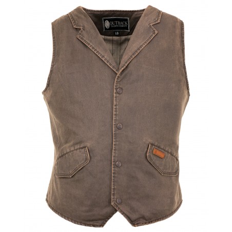 Gilet Arkansas - Canyonland Brun Homme - Outback