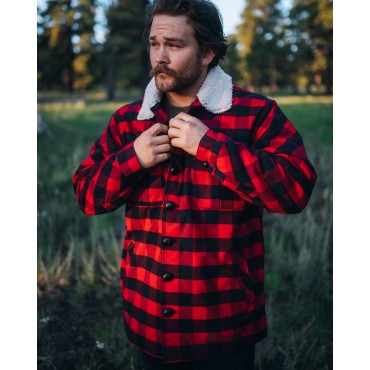 Polaire rouge online homme