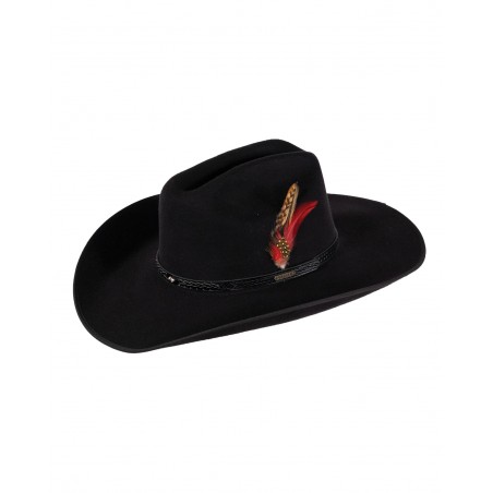 Chapeau Cowboy - Angel Fire Laine Noir Unisexe - Outback