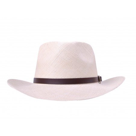 Chapeau Melbourne - Paille Toquilla Naturel Unisexe - Bigalli Hats