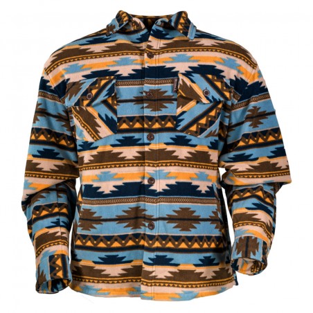 Chemise Polaire - Taos Motif Azteque Unisexe - Outback
