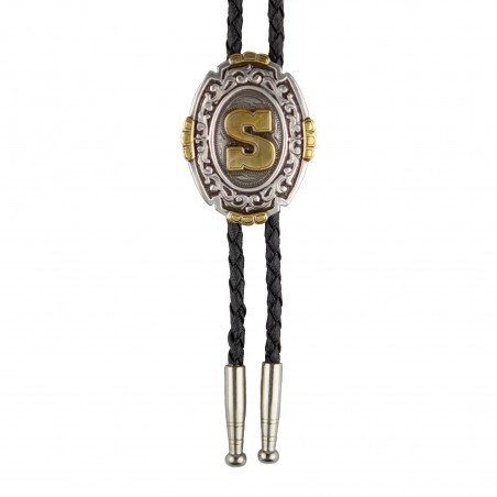 Bolo Tie - Initiale S Unisexe - AndWest