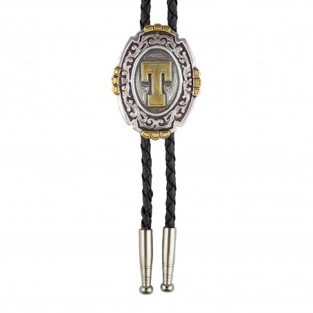 Bolo Tie - Initial T Unisex - AndWest