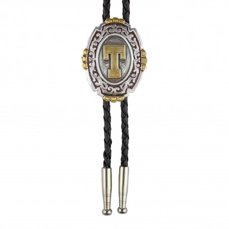 Bolo Tie - Initiale T Unisexe - AndWest