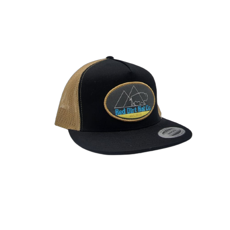 Casquette Trucker - Noir Twin Peaks Classic Unisexe - Red Dirt Hat Co
