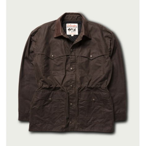Veste sales brune homme