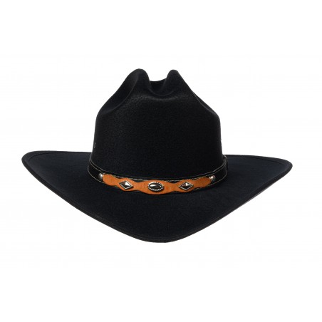 Cowboy Hat - Black Faux Felt Kids - Western Express