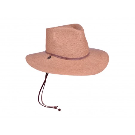 Chapeau Kalahari - Paille Toquilla Camel Unisexe - Bigalli Hats
