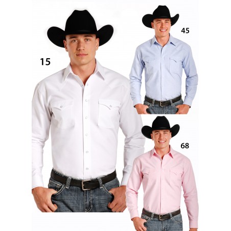 Chemise Western - Uni Yoke Homme - Panhandle