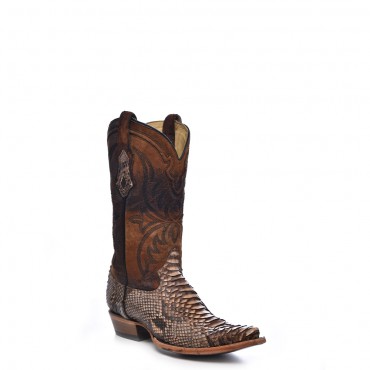 Cowboy Boots Ostrich Leather Black Burgundy Snip Toe Men Lucchese Boots Color Black Size 7.5 Width D